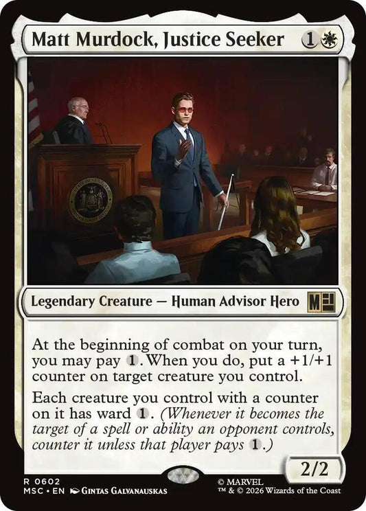 Matt Murdock, Justice Seeker - 602 - rare