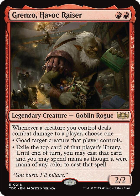 Grenzo, Havoc Raiser - 216 - rare