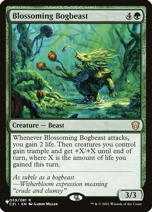 Blossoming Bogbeast - C21-59 - rare