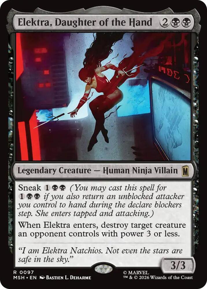 Elektra, Daughter of the Hand - 97 - rare