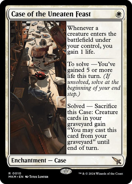Case of the Uneaten Feast - 10 - rare