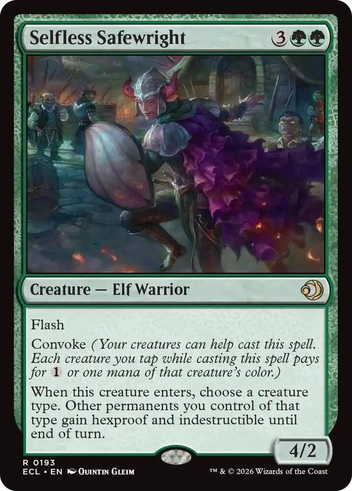 Selfless Safewright - 193 - rare