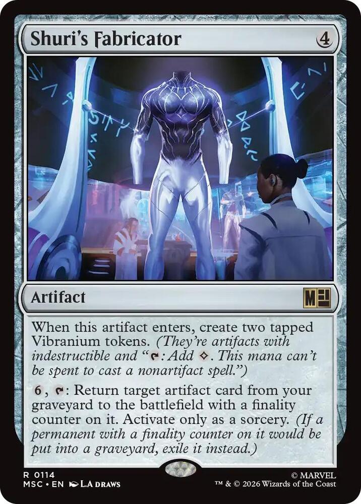Shuri's Fabricator - 114 - rare