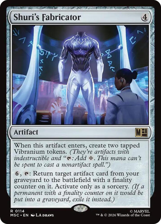 Shuri's Fabricator - 114 - rare