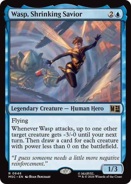 Wasp, Shrinking Savior - 646 - rare