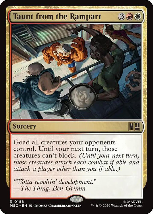Taunt from the Rampart - 188 - rare