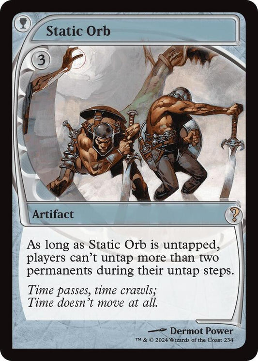 Static Orb - 234 - rare