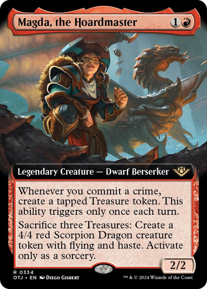 Magda, the Hoardmaster - 334 - rare