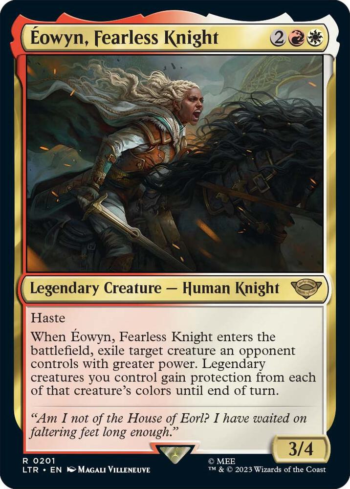 Éowyn, Fearless Knight - 201 - rare