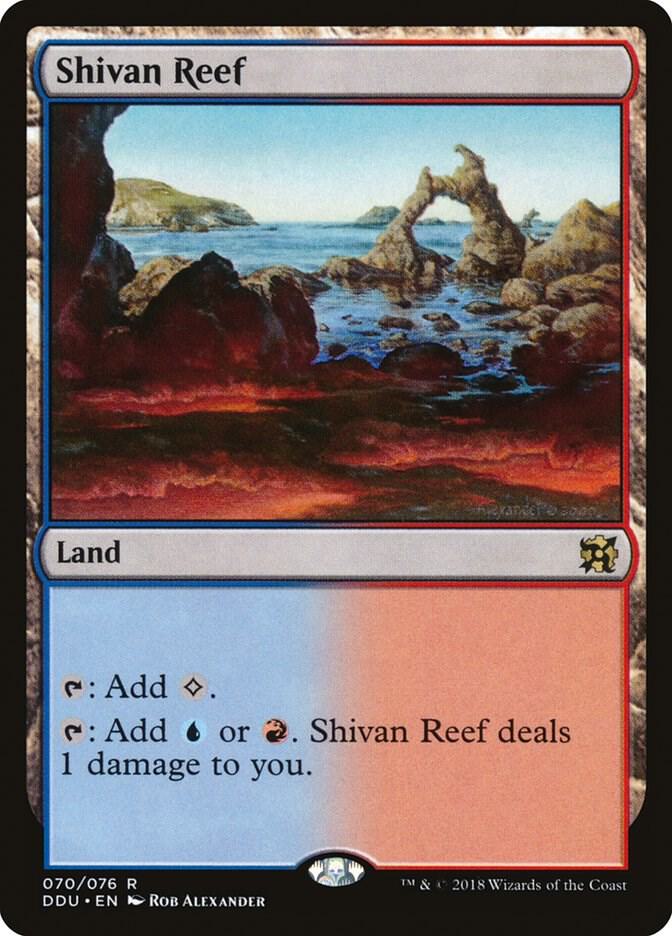 Shivan Reef - 70 - rare
