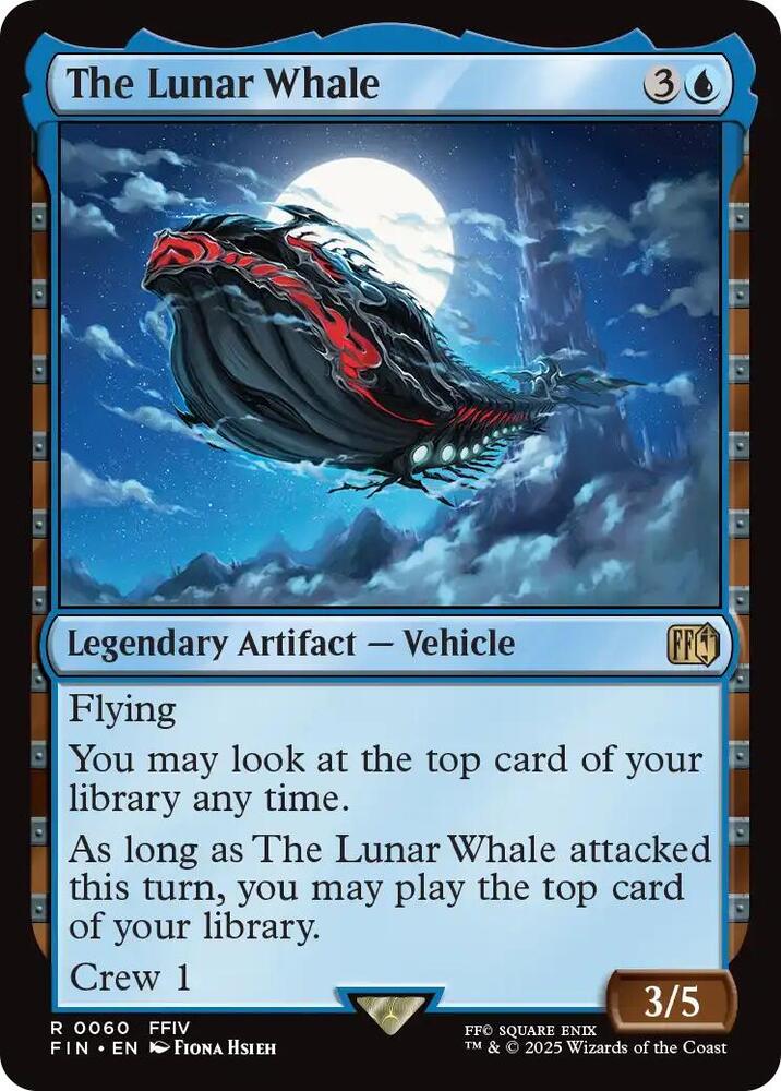 The Lunar Whale - 60 - rare