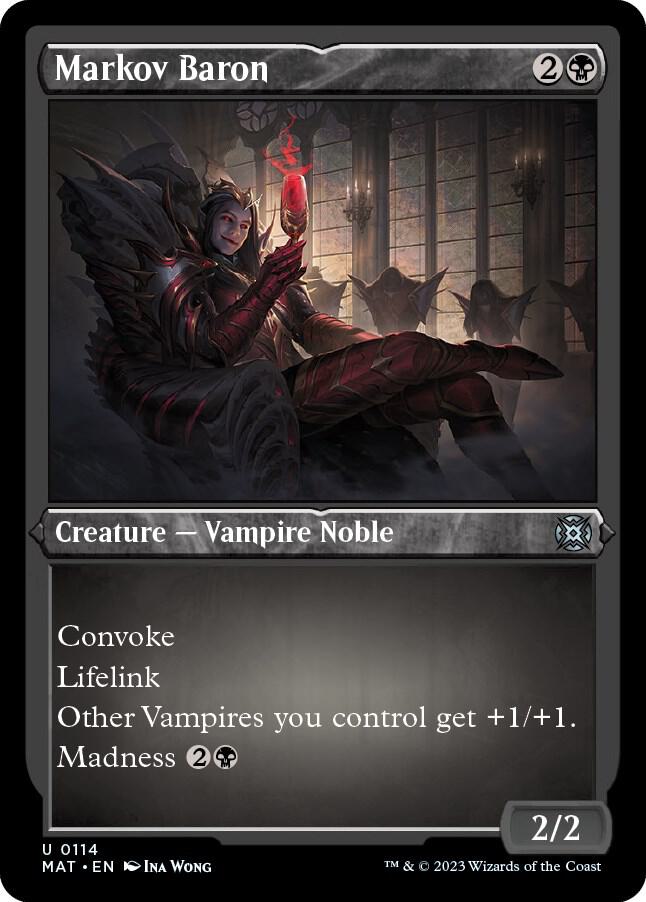 Markov Baron - 114 - Etched uncommon