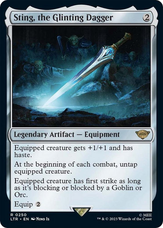 Sting, the Glinting Dagger - 250 - rare