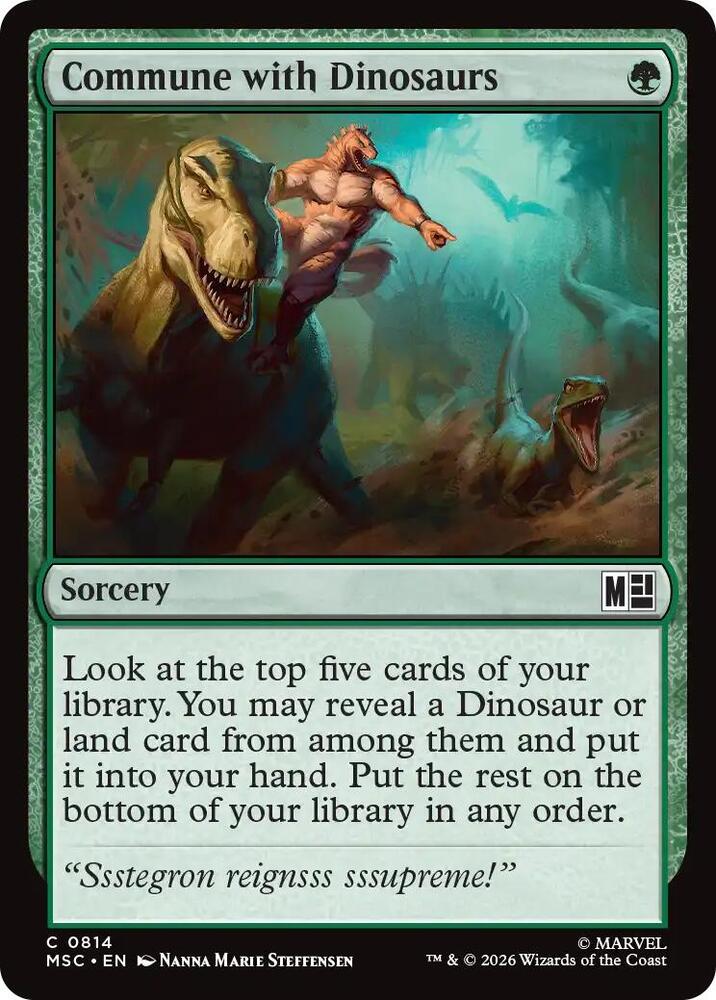 Commune with Dinosaurs - 814 - common