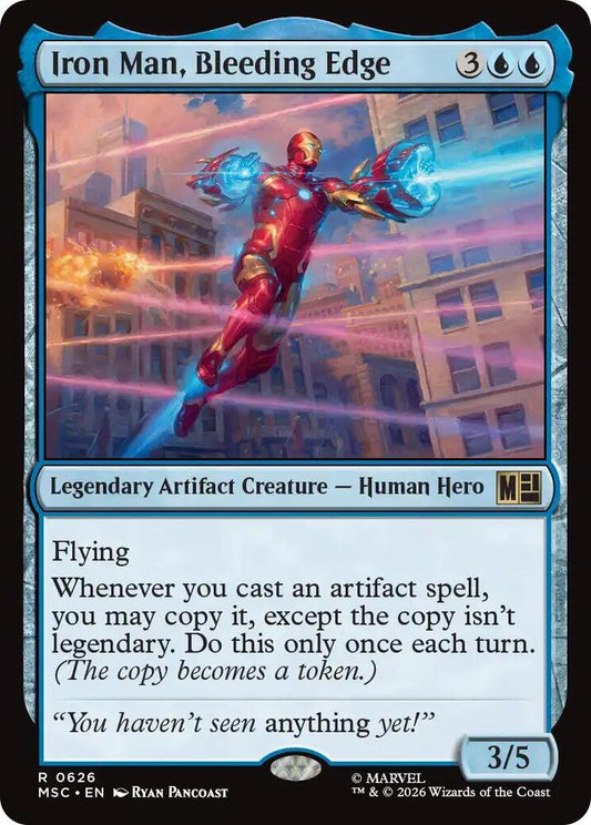 Iron Man, Bleeding Edge - 626 - rare
