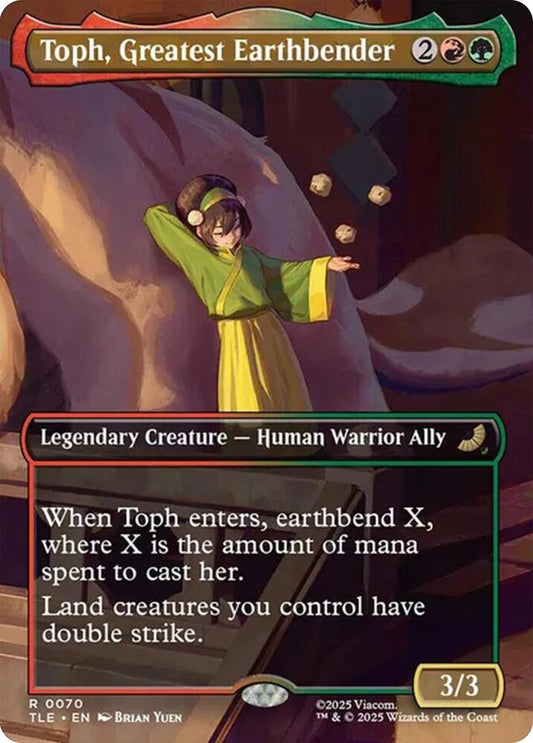 Toph, Greatest Earthbender - 70 - rare