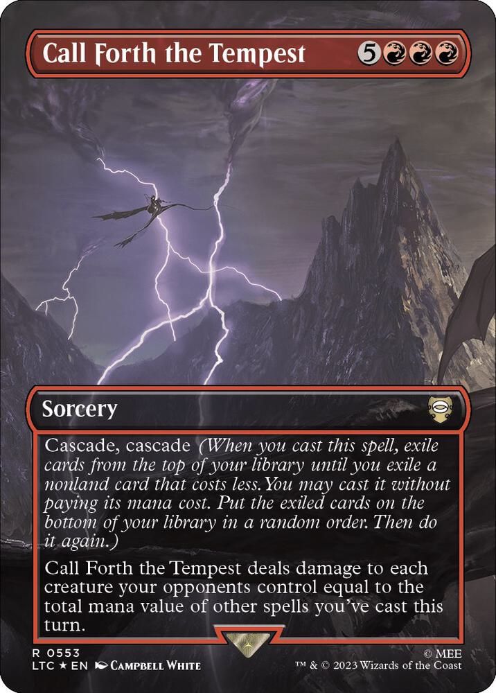 Call Forth the Tempest - 553 - rare