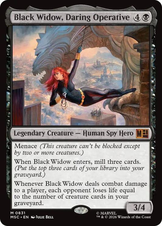 Black Widow, Daring Operative - 831 - mythic
