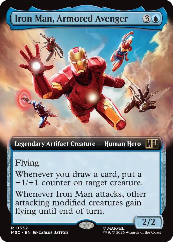 Iron Man, Armored Avenger - 332 - rare