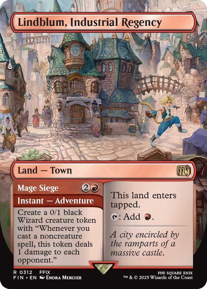 Lindblum, Industrial Regency // Mage Siege - 312 - rare