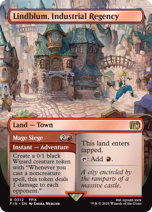 Lindblum, Industrial Regency // Mage Siege - 312 - rare