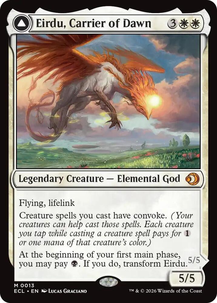 Eirdu, Carrier of Dawn // Isilu, Carrier of Twilight - 13 - mythic