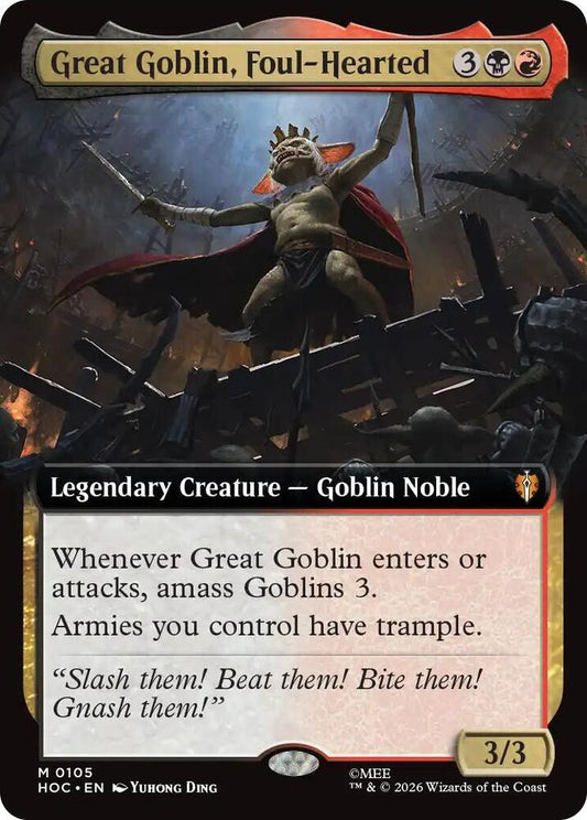 Great Goblin, Foul-Hearted - 105 - mythic