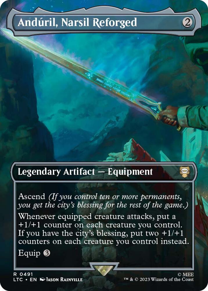 Andúril, Narsil Reforged - 491 - rare