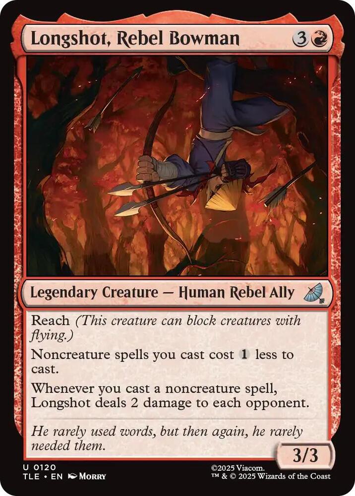 Longshot, Rebel Bowman - 120 - uncommon