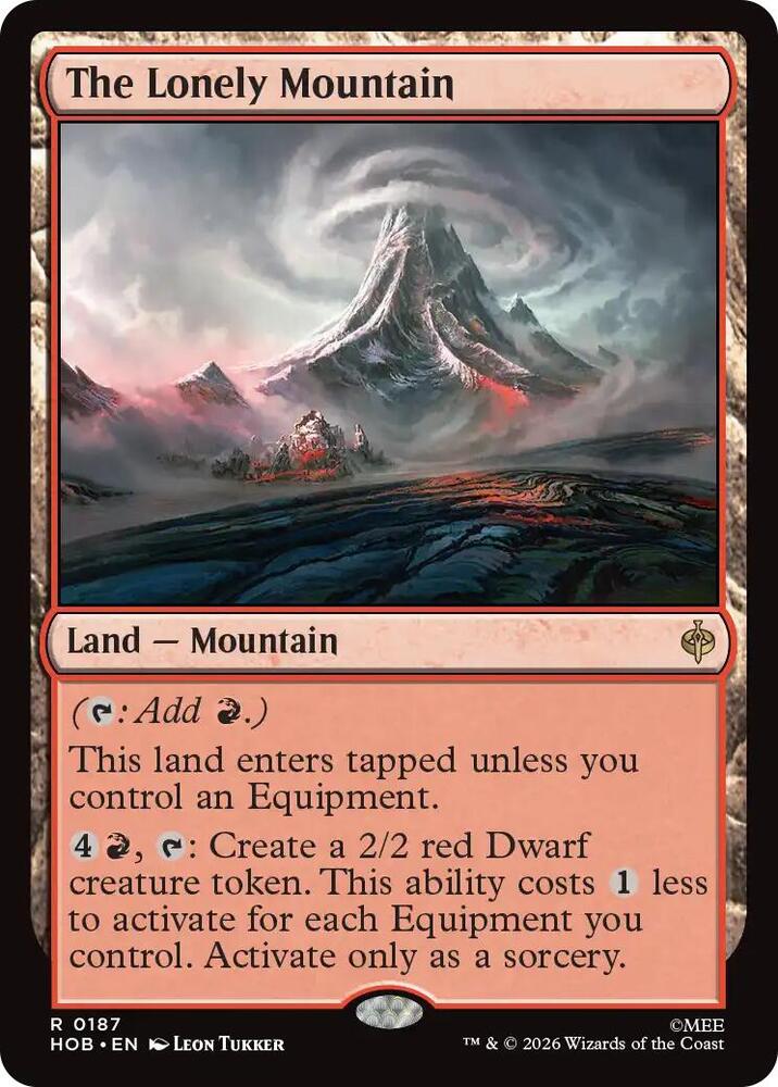 The Lonely Mountain - 187 - rare