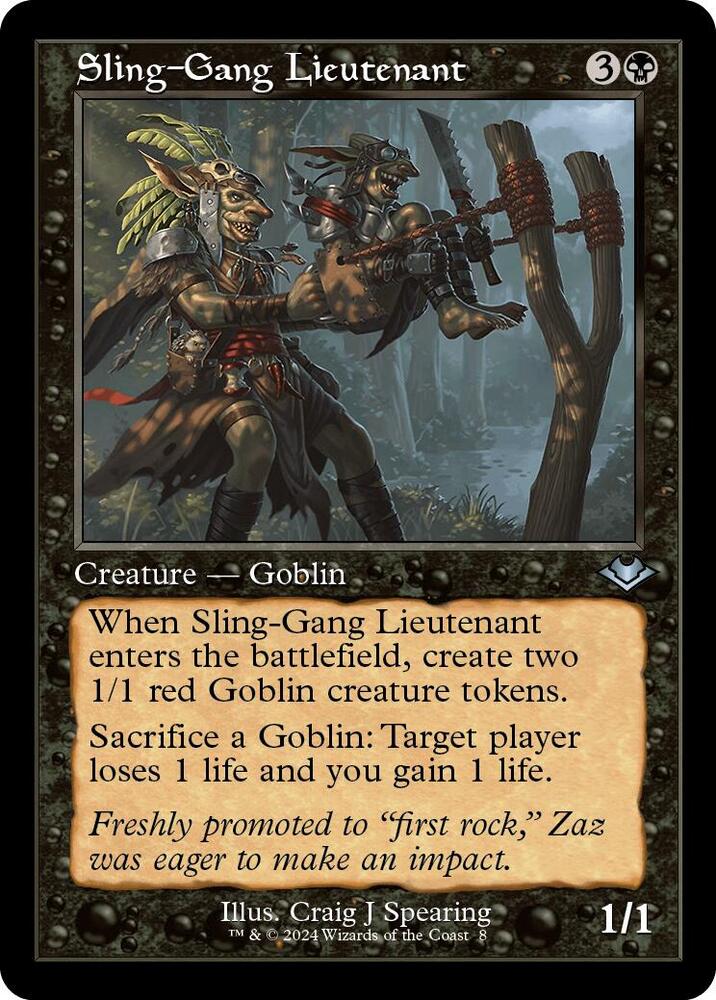 Sling-Gang Lieutenant - 8 - uncommon