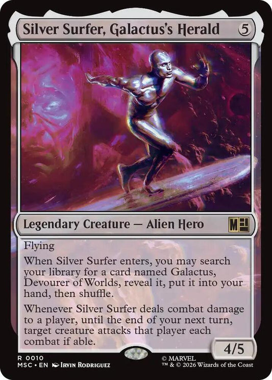 Silver Surfer, Galactus's Herald - 10 - rare