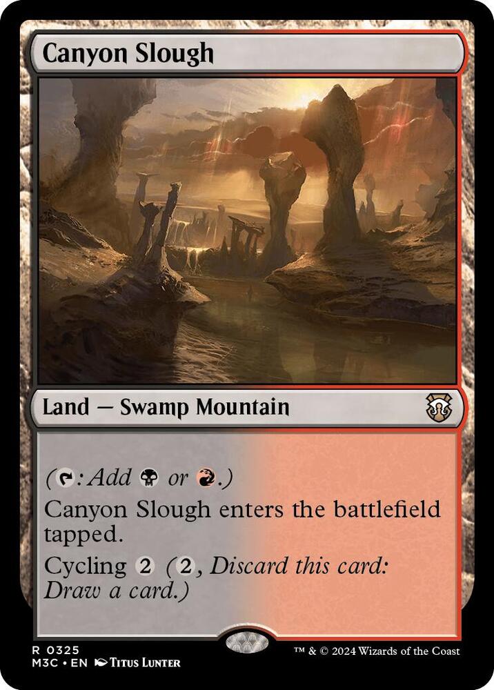 Canyon Slough - 325 - rare