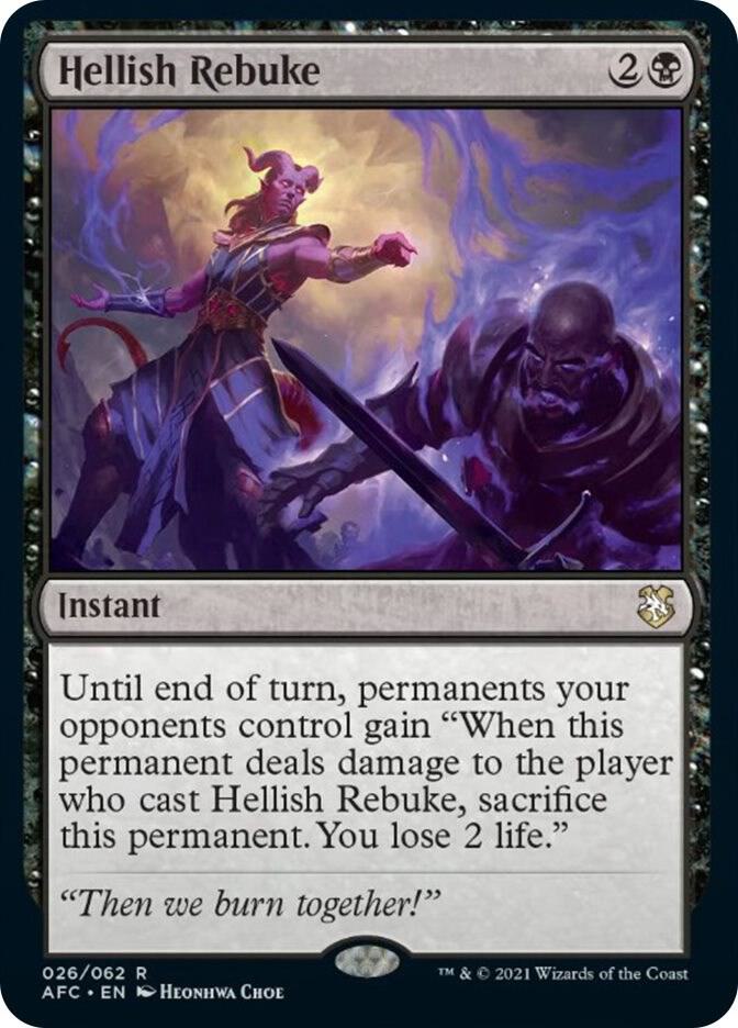 Hellish Rebuke - 26 - rare