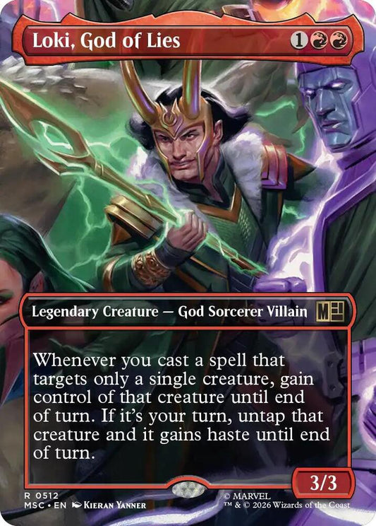 Loki, God of Lies - 512 - rare