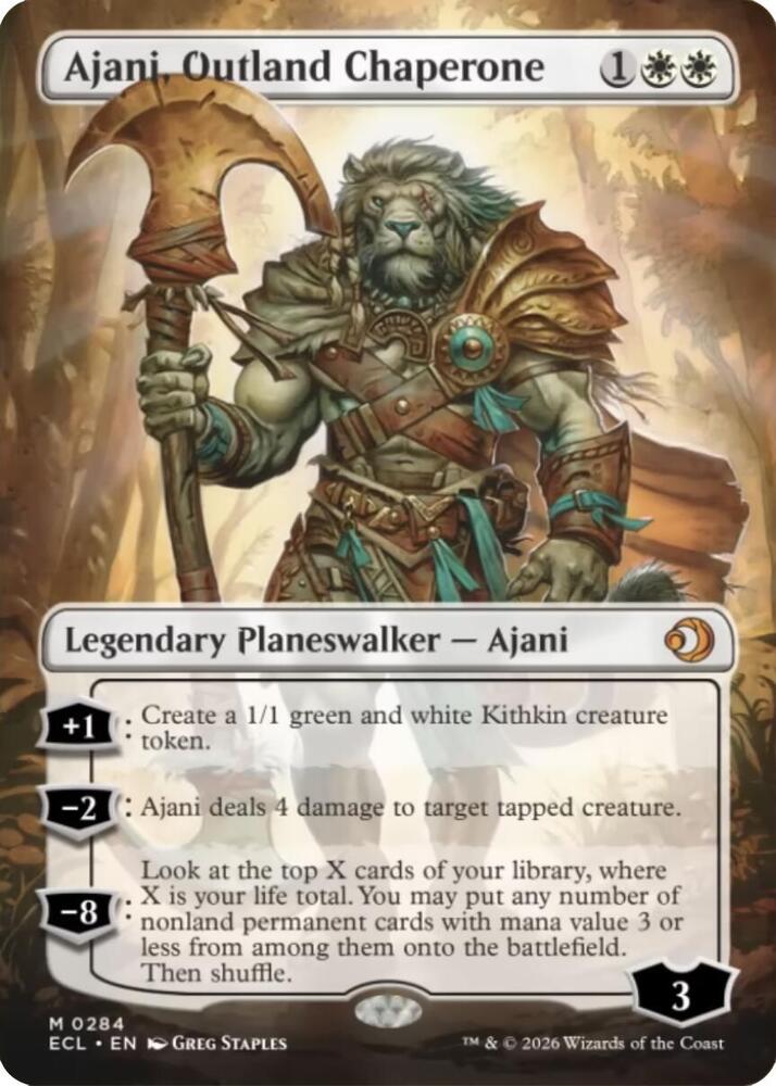 Ajani, Outland Chaperone - 284 - mythic