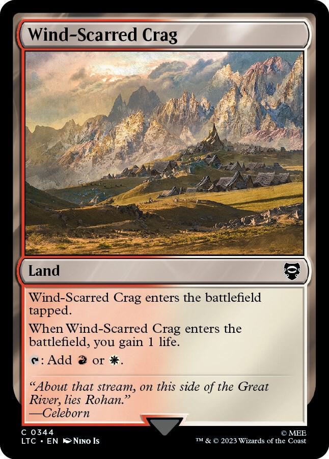 Wind-Scarred Crag - 344 - common