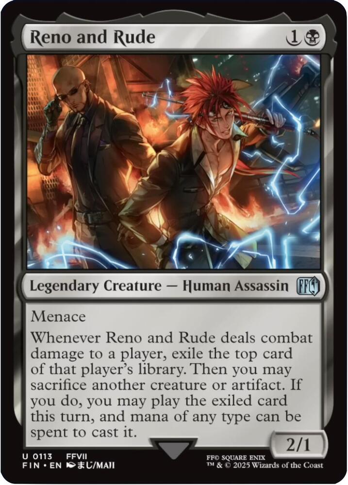Reno and Rude - 113 - uncommon