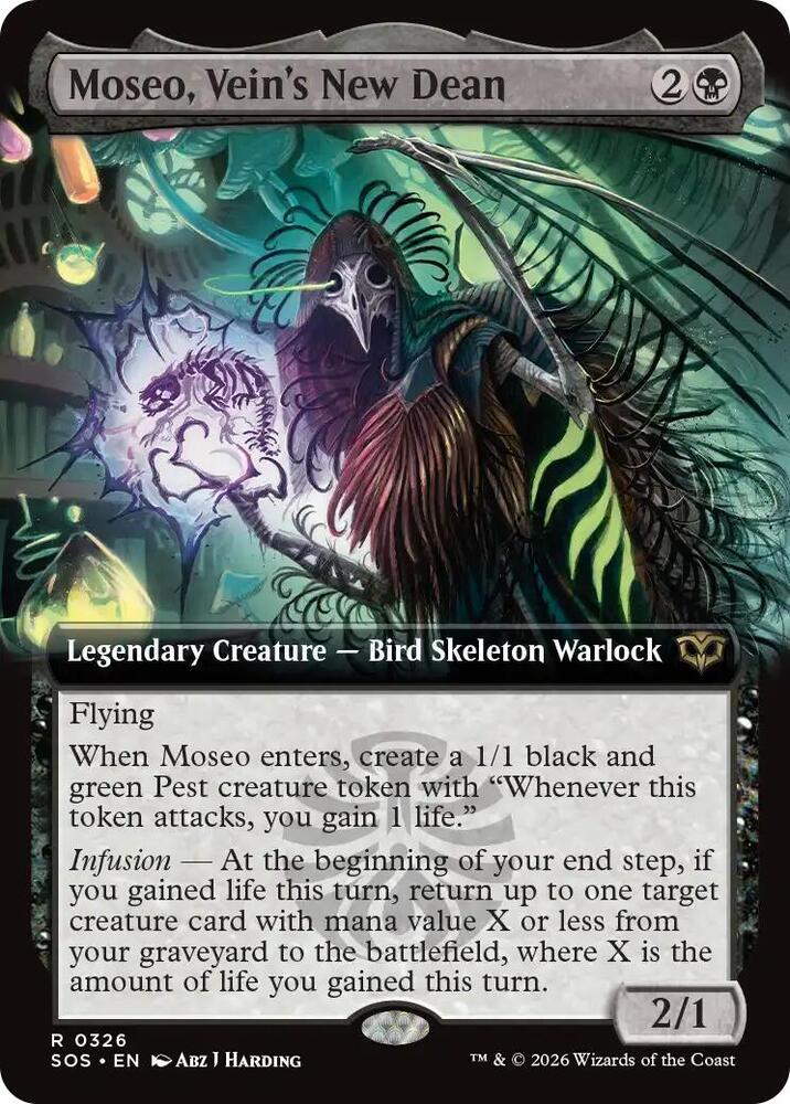 Moseo, Vein's New Dean - 326 - rare