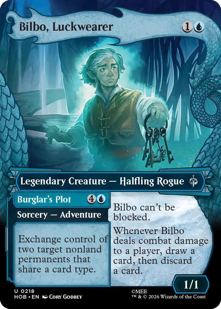 Bilbo, Luckwearer // Burglar's Plot - 218 - uncommon