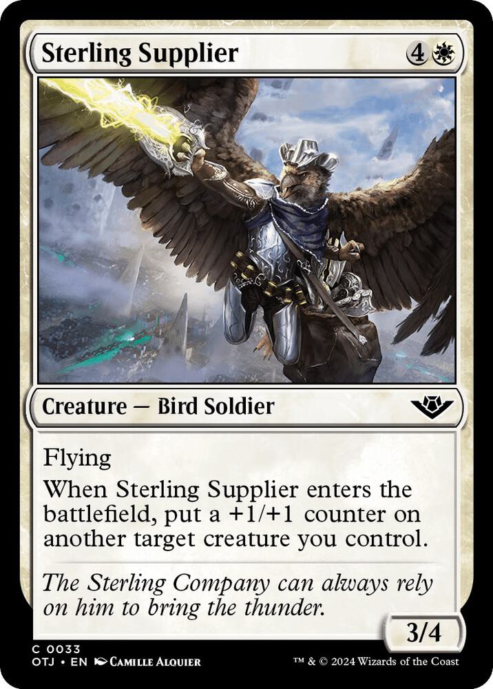 Sterling Supplier - 33 - common