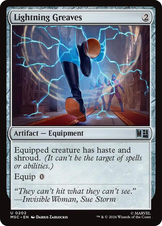 Lightning Greaves - 202 - uncommon