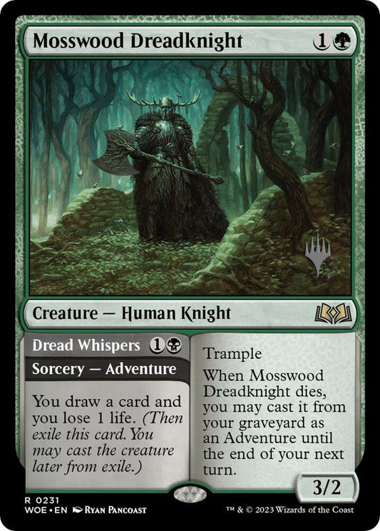 Mosswood Dreadknight // Dread Whispers - 231p - rare