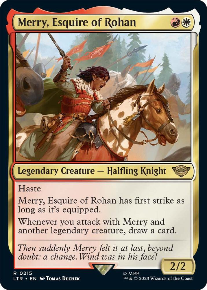 Merry, Esquire of Rohan - 215 - rare