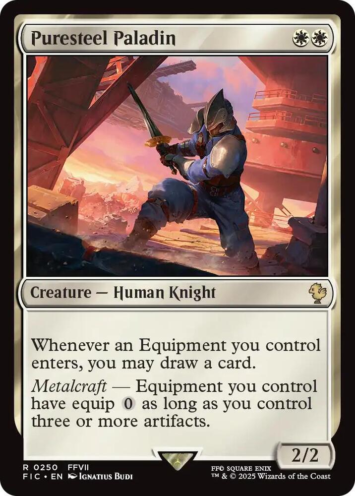 Puresteel Paladin - 250 - rare
