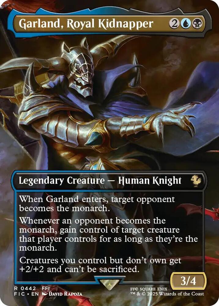 Garland, Royal Kidnapper - 442 - rare