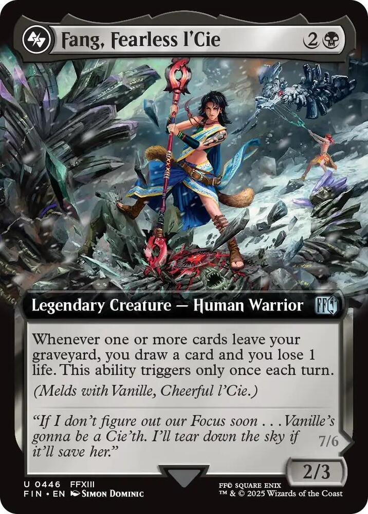 Fang, Fearless l'Cie - 446 - uncommon