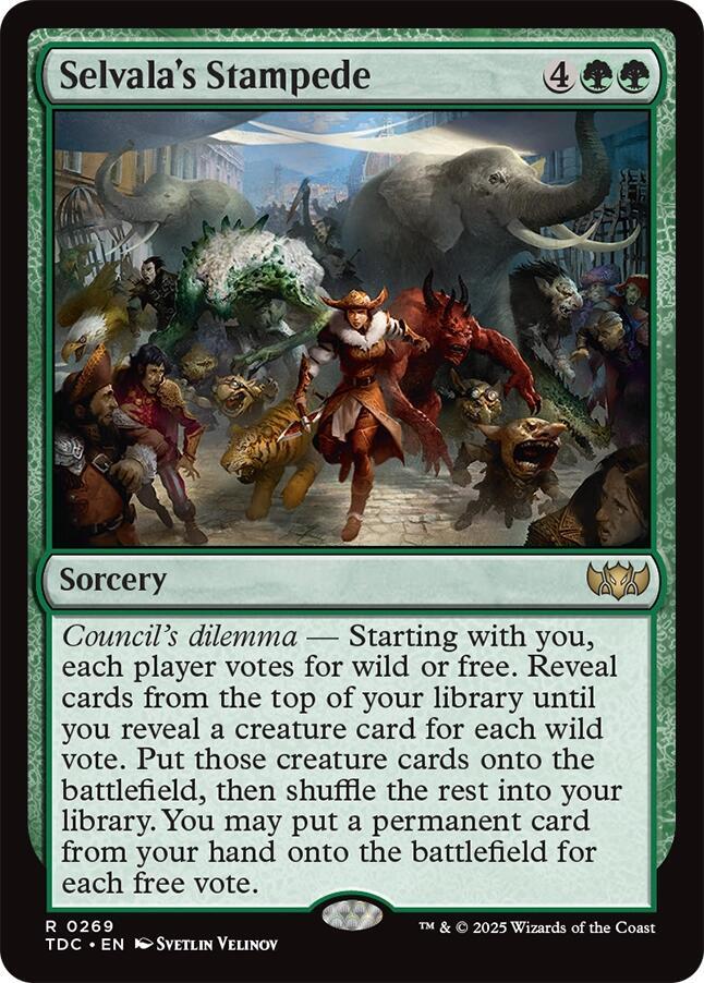 Selvala's Stampede - 269 - rare