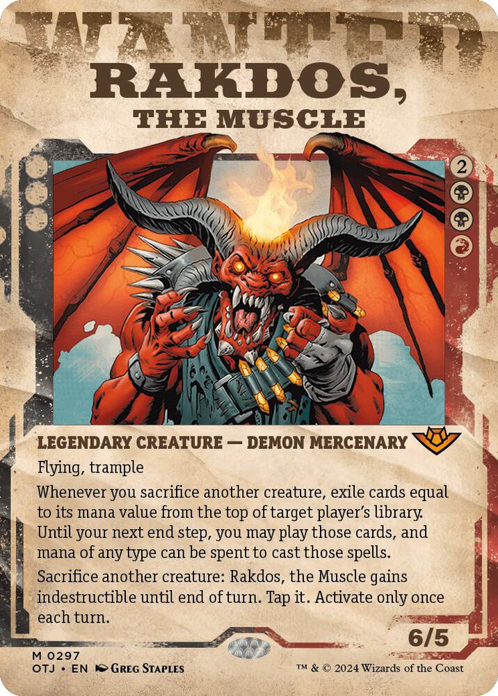 Rakdos, the Muscle - 297 - mythic