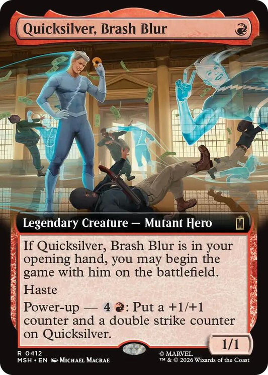 Quicksilver, Brash Blur - 412 - rare